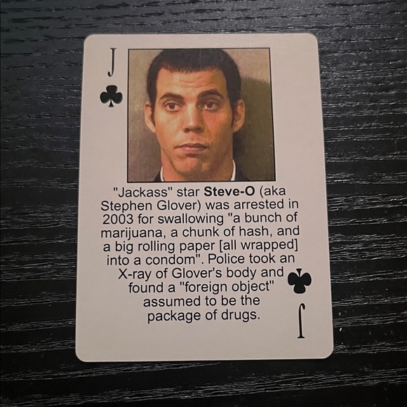 Other - Steve-o starz behind barz